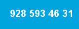 928 593 46 31 928 593 46 31
